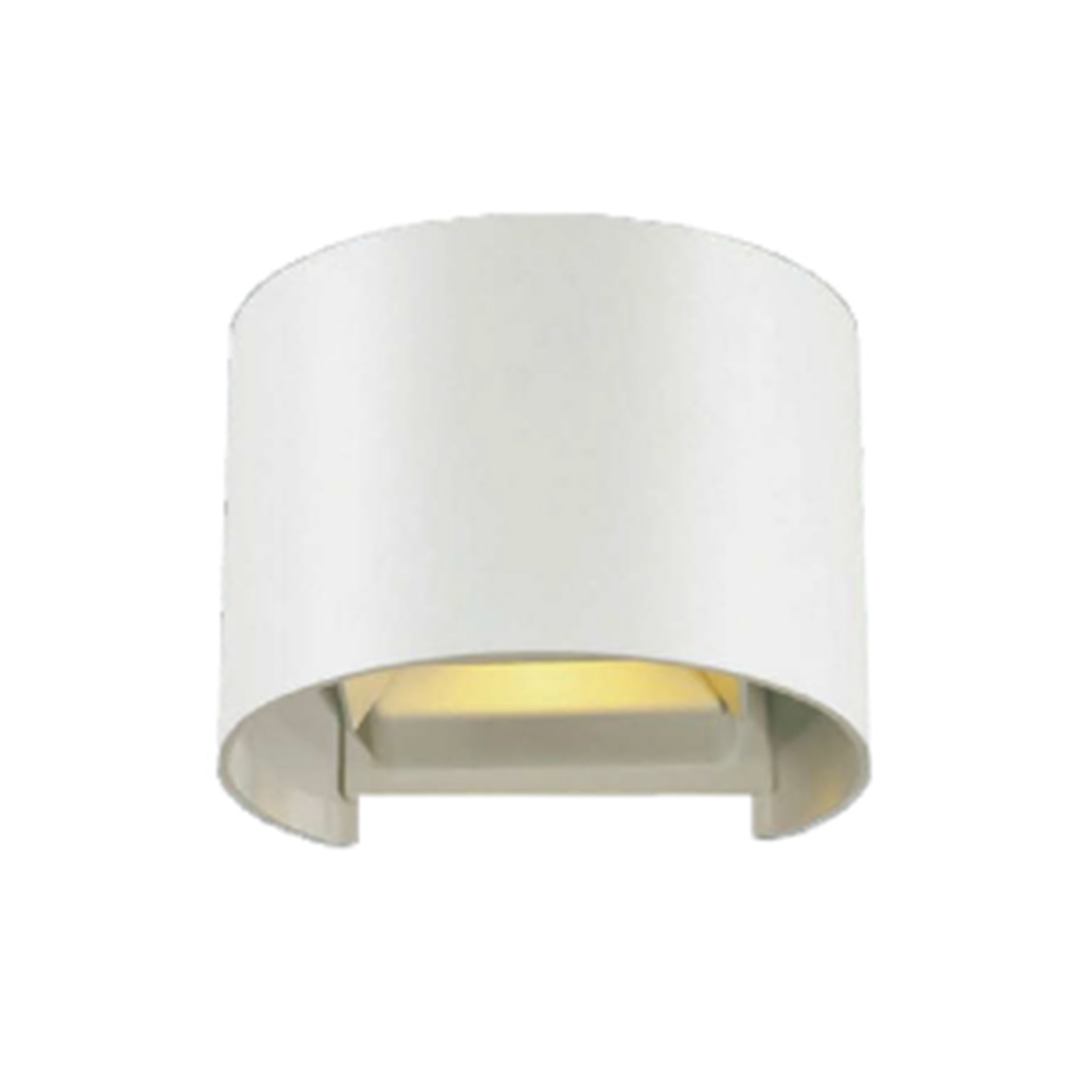 CAP-R310-W White 6W 3000K Round LED Wall Lamp – IP54, Elegant & Weather-Resistant