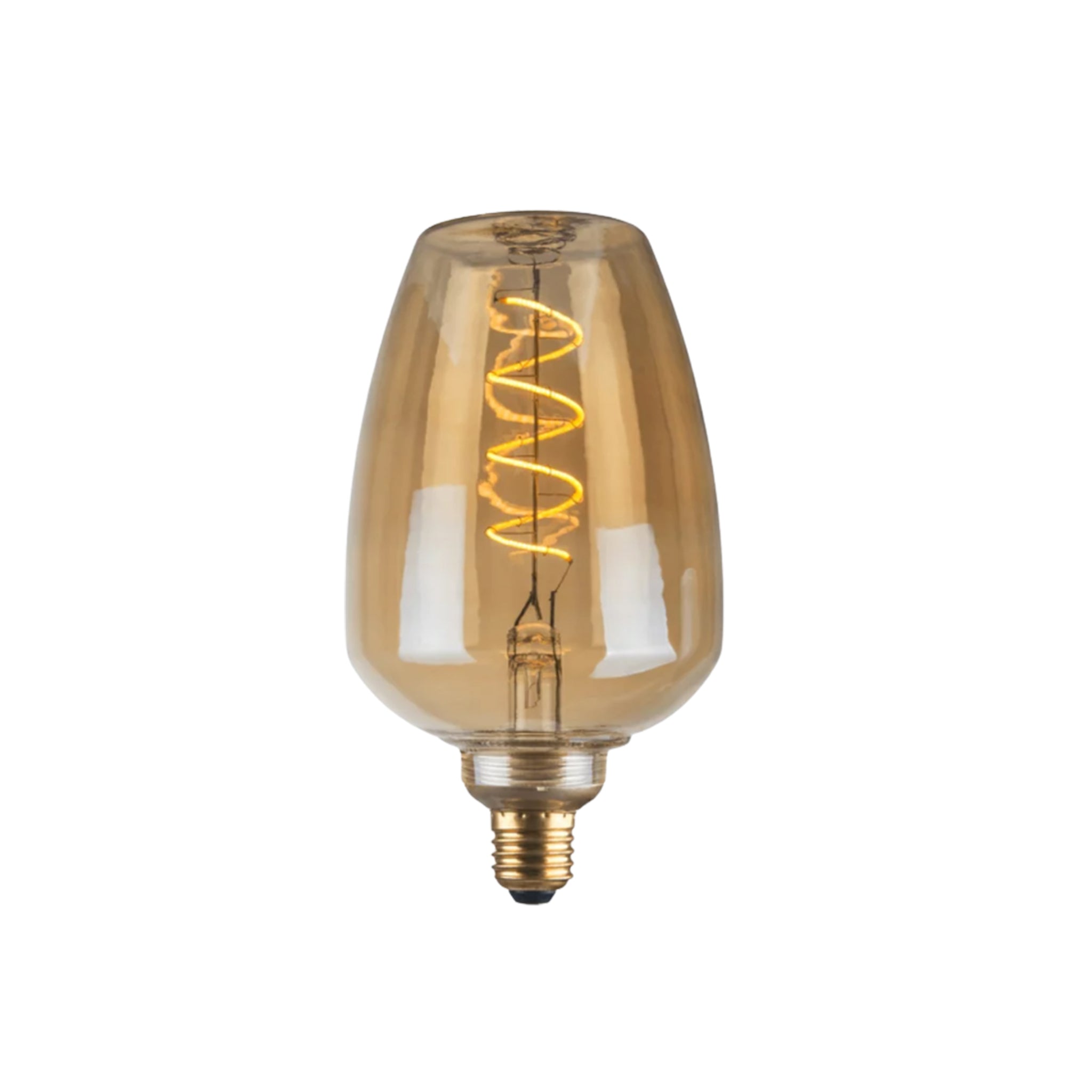 LUZ-S116-4GF 4W E27 LED Filament Lamp – 2200K Amber – Vintage Style Bulb