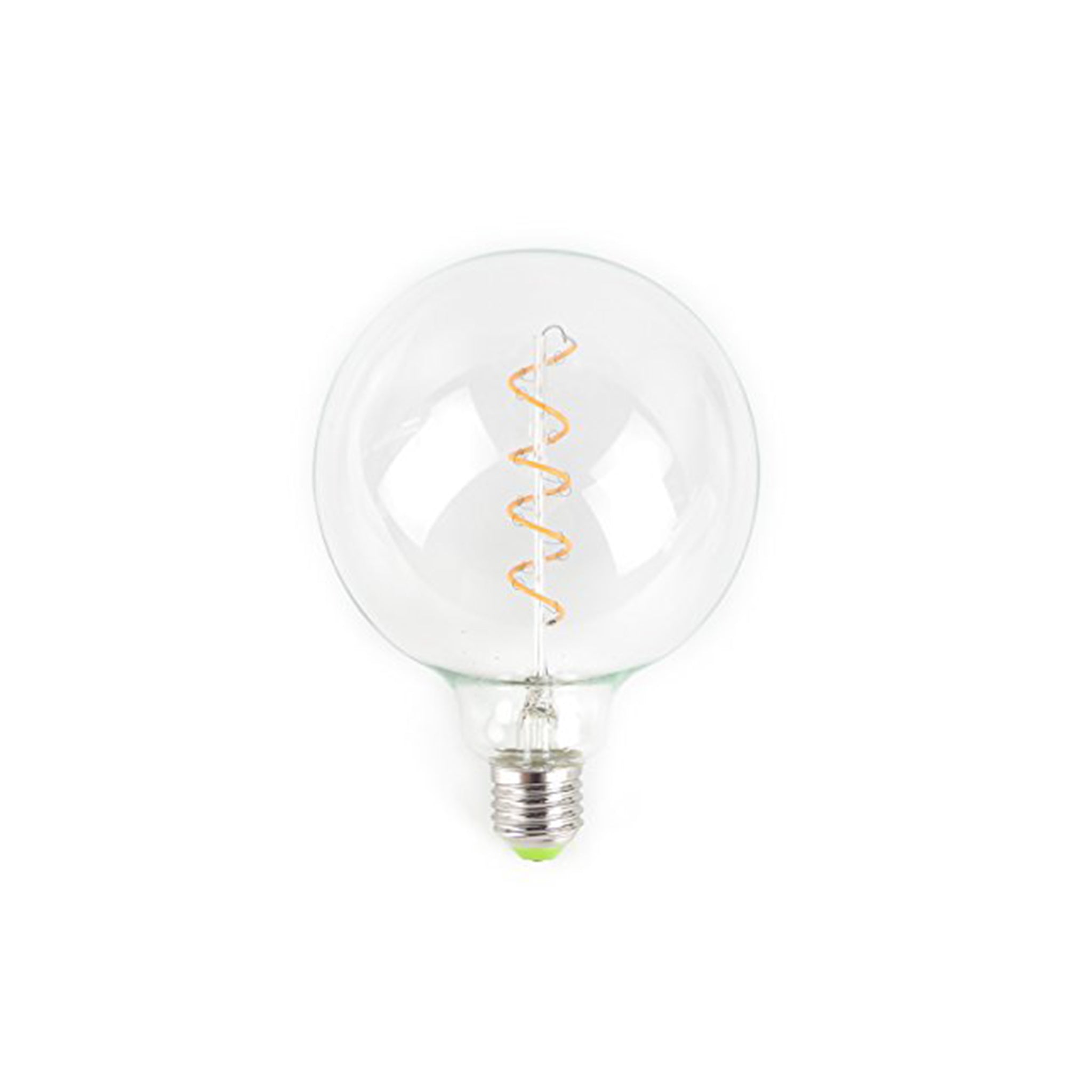 LUZ-SF125-4 4W E27 Spiral Filament LED Bulb – 2700K Warm Decorative Light