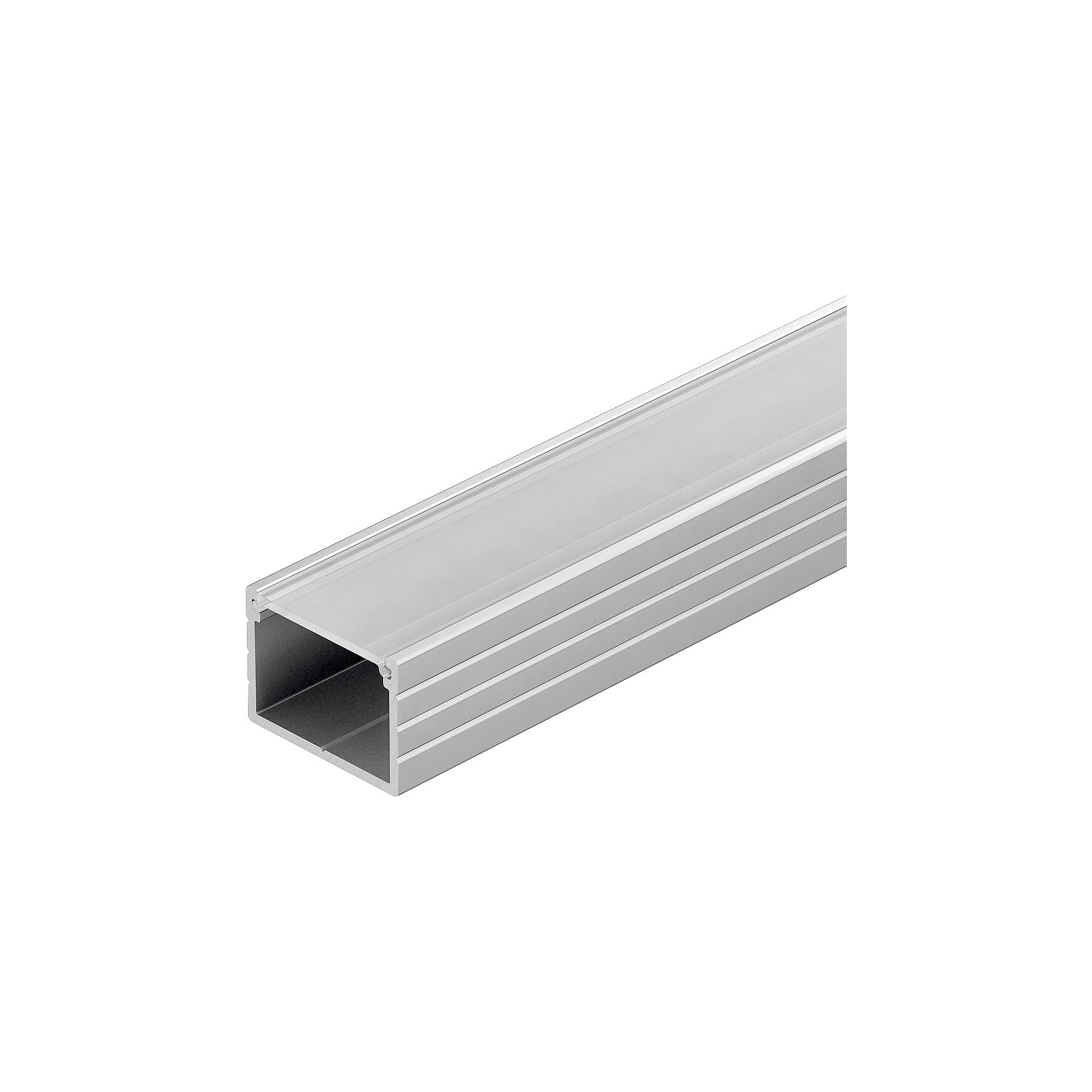 SPA-405M Aluminium Profile with PC Cover, End Cap & Clip – LED Strip Channel Housing