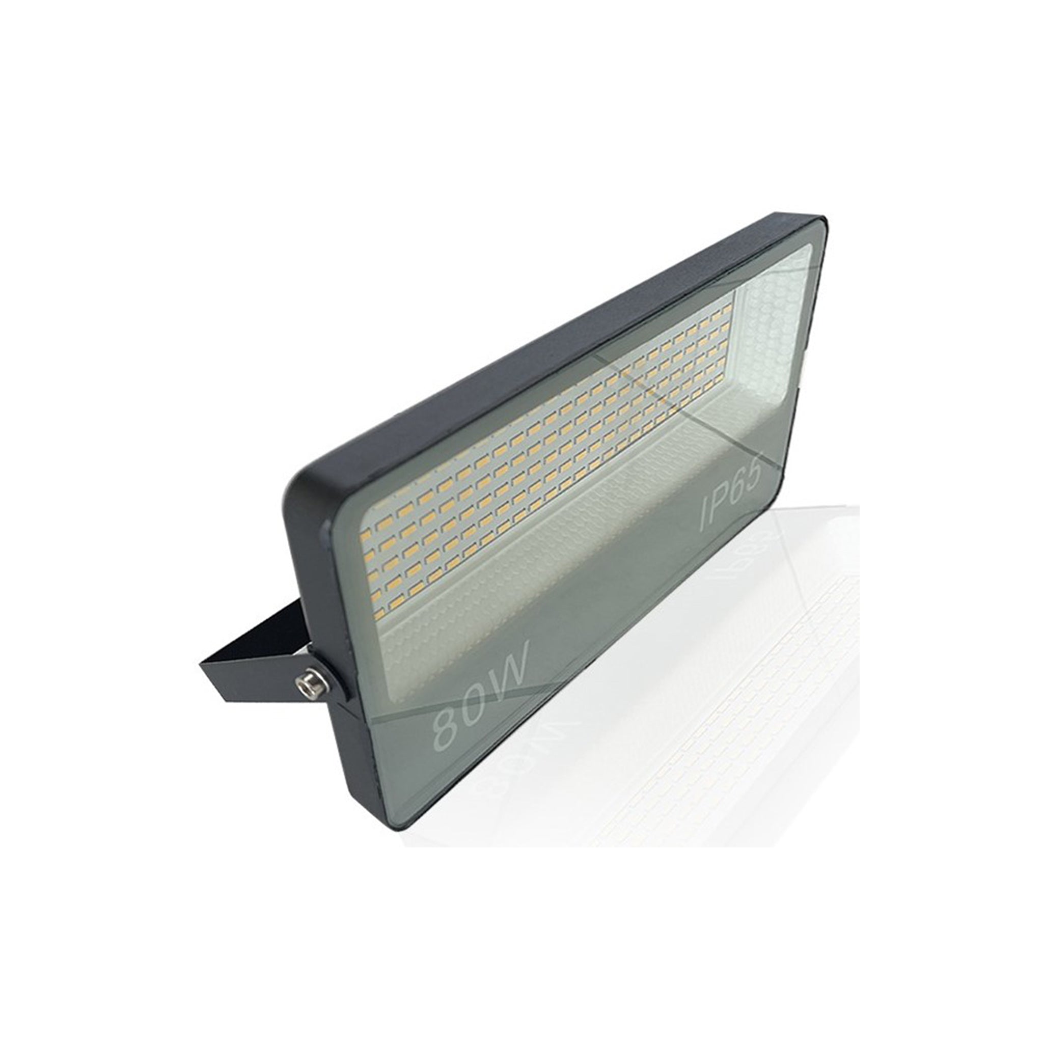 LUZ-TA18-80 80W LED Flood Light – 3000K or 6500K | High-Power Outdoor Lighting