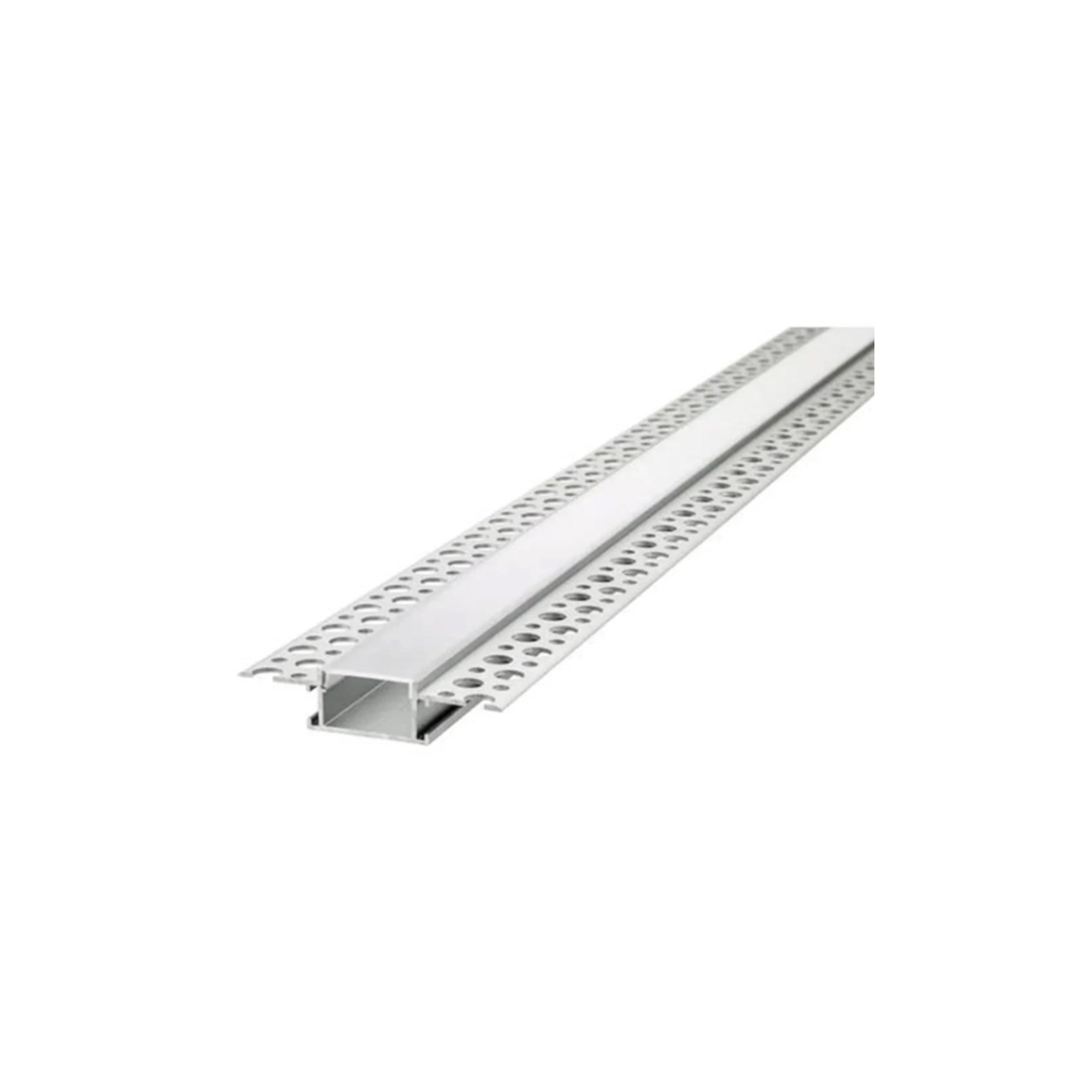 TAP-305 Recessed Aluminium LED Track with PC Cover and End Cap